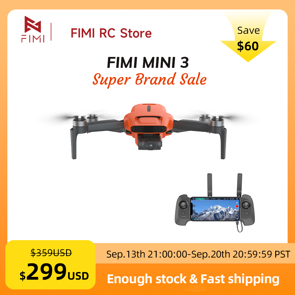 Drone Gimbal - Dron con Cámara FIMI MINI 3,