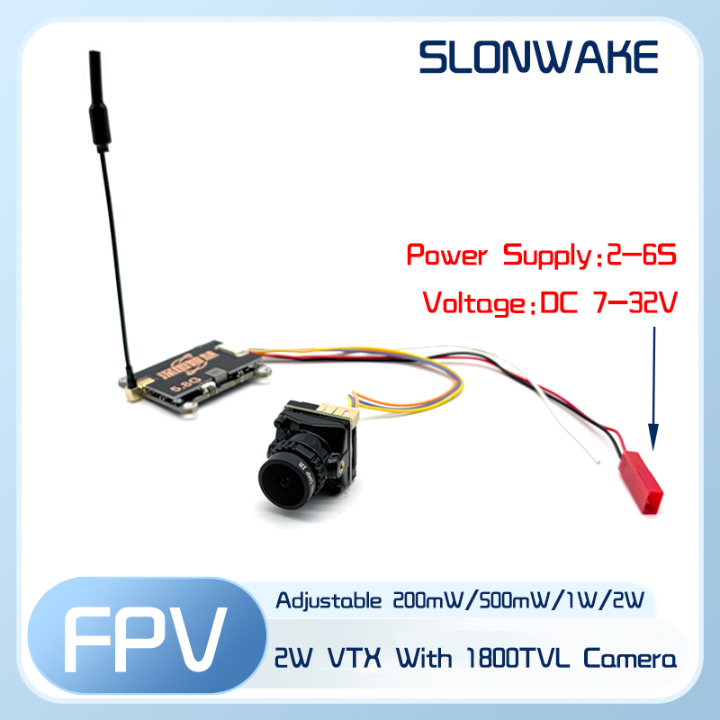 Transmisor VTX SLONWAKE 5.8G 5 - Drone Frame reseña y precio