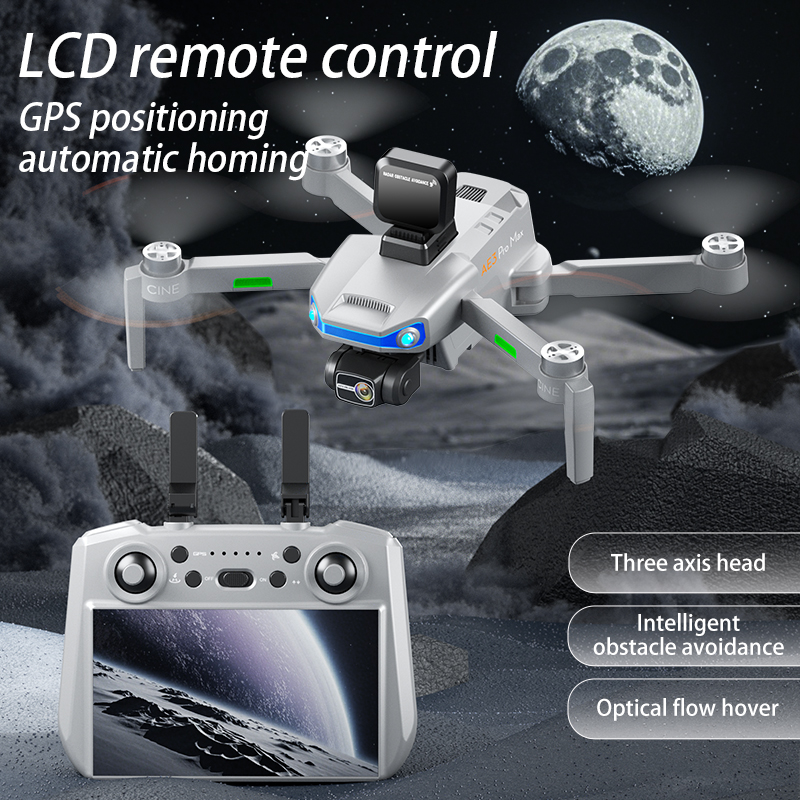 AE3 PRO Max nuevo LCD SC GPS D - Drone Gimbal reseña y precio