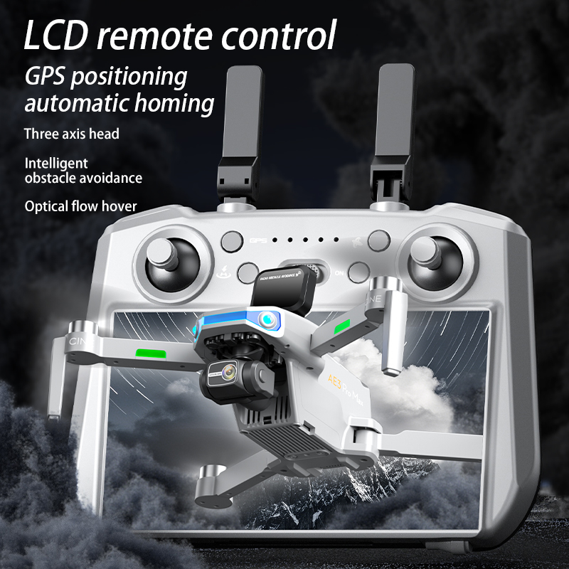 AE3 PRO Max nuevo LCD SC GPS D - Drone Gimbal reseña y precio
