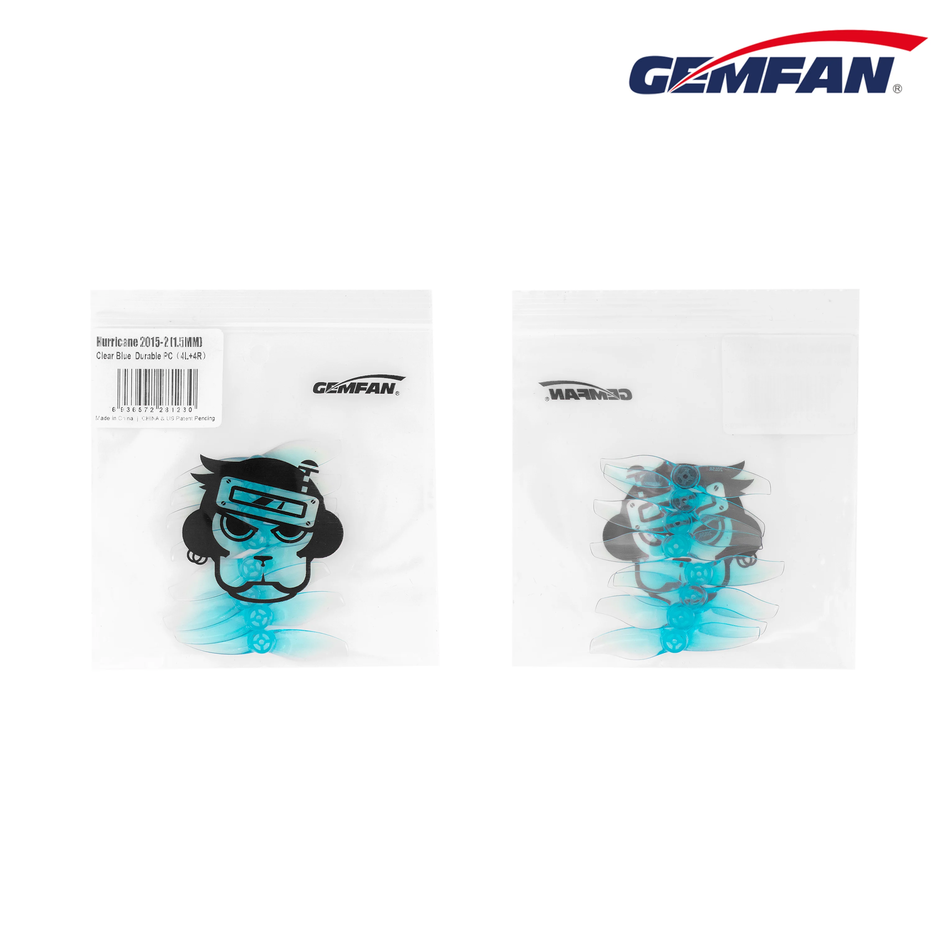 NUEVO 4 pares de hélices GEMFA - Drone Propeller reseña y precio