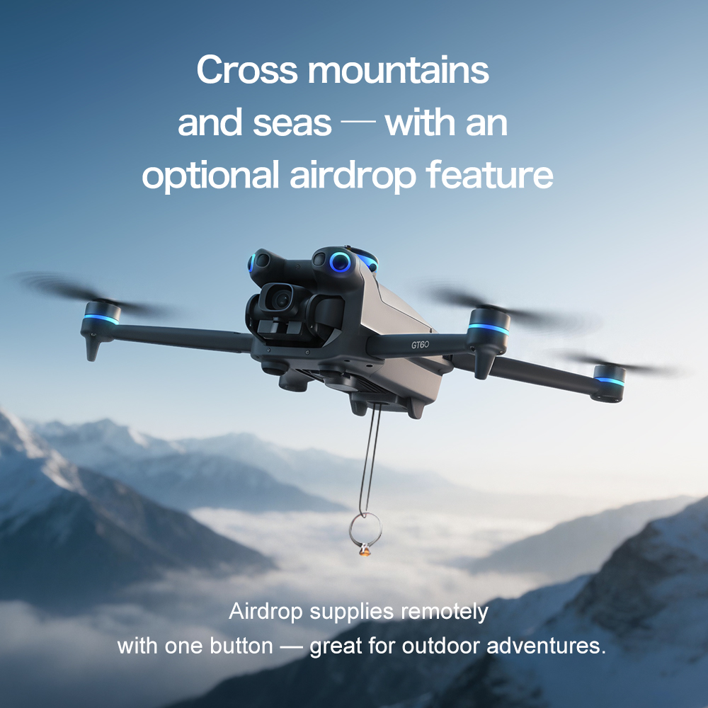 NUEVO Mini Dron GT60 con Cámar - Drone Gps Module reseña y precio