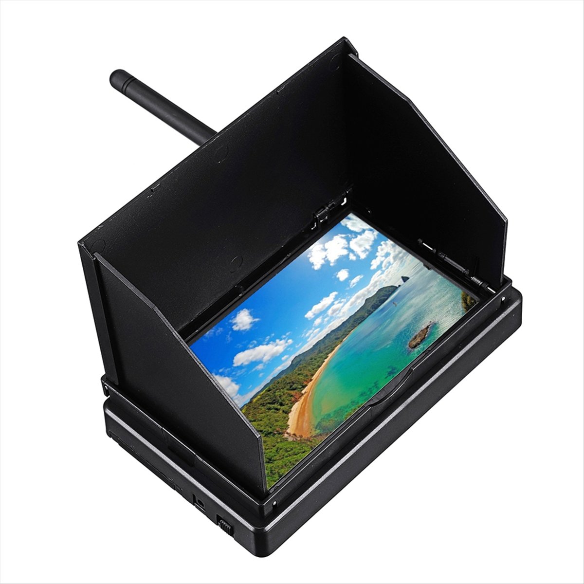 (A01R) Monitor FPV de 5.8G 48C - Drone Battery reseña y precio